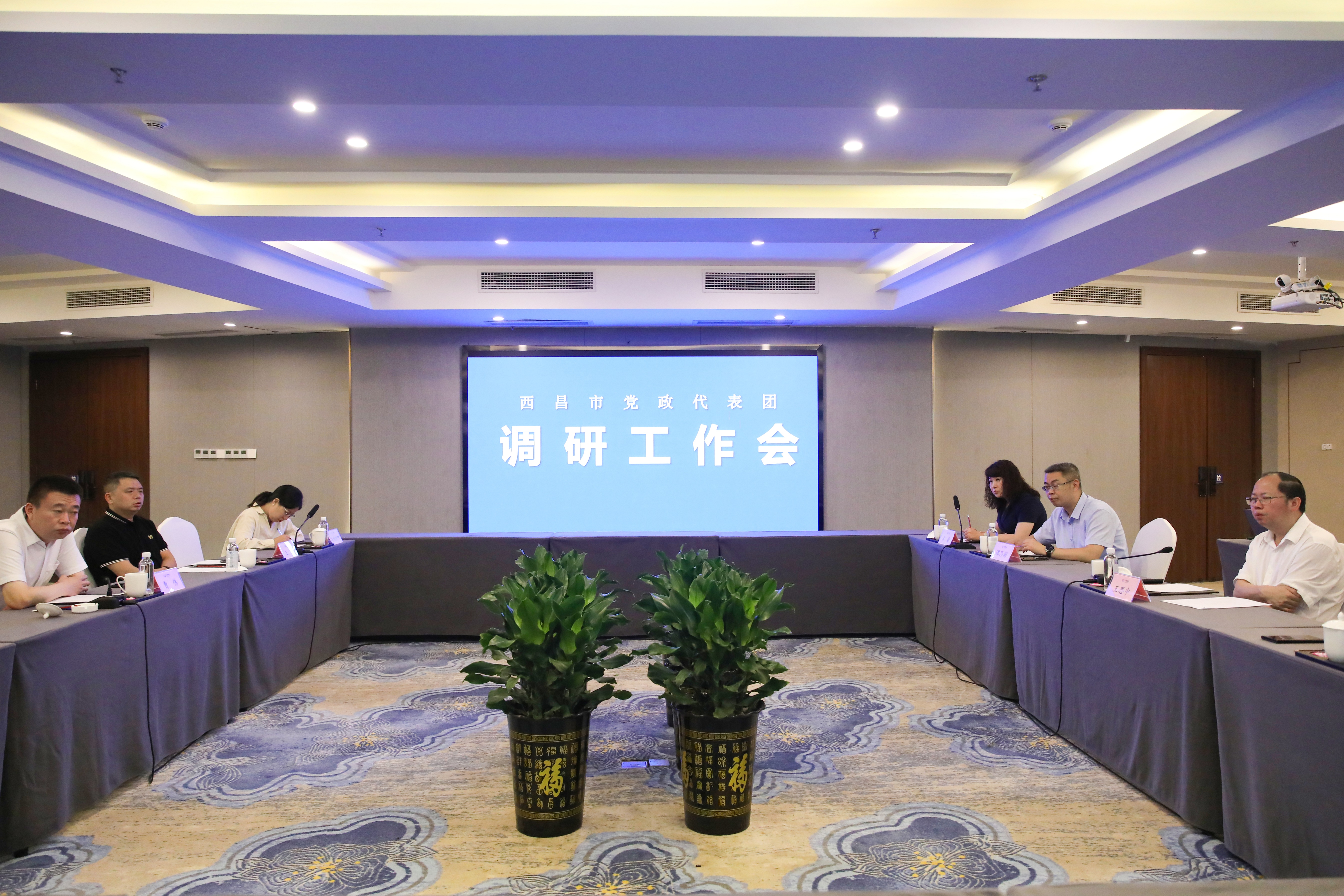 西昌市黨政代表團(tuán)一行來(lái)訪川威連界基地考察調(diào)研(圖5)
