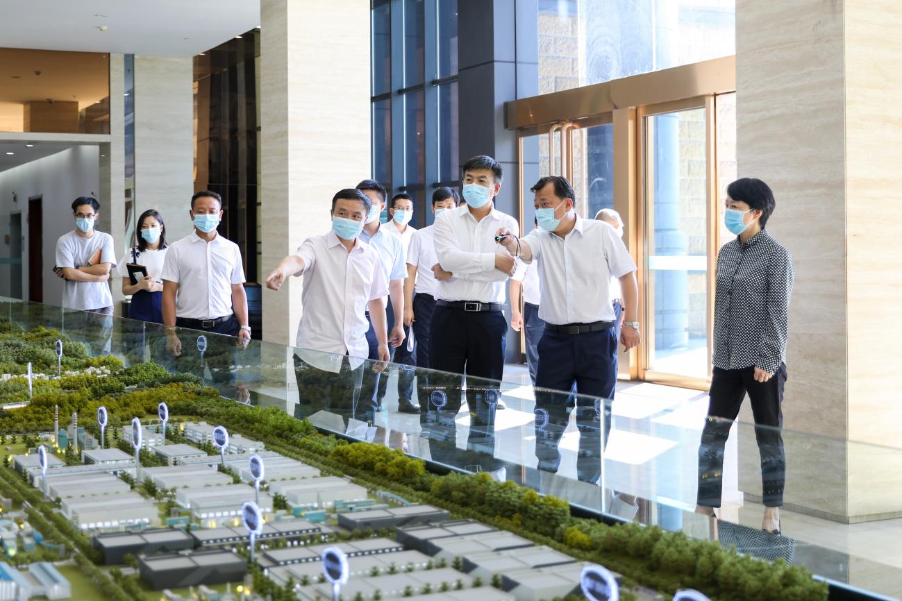 省委常委、組織部部長(zhǎng)于立軍一行到川威連界基地調(diào)研