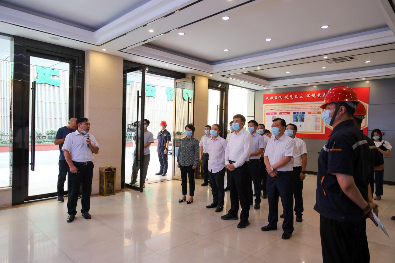 省委常委、組織部部長(zhǎng)于立軍一行到川威連界基地調(diào)研(圖2)