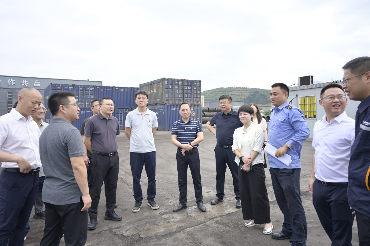 搶抓新機(jī)遇，謀求新合作，匯聚新動(dòng)能——內(nèi)江考察團(tuán)蒞臨通宇物流參觀交流(圖2)