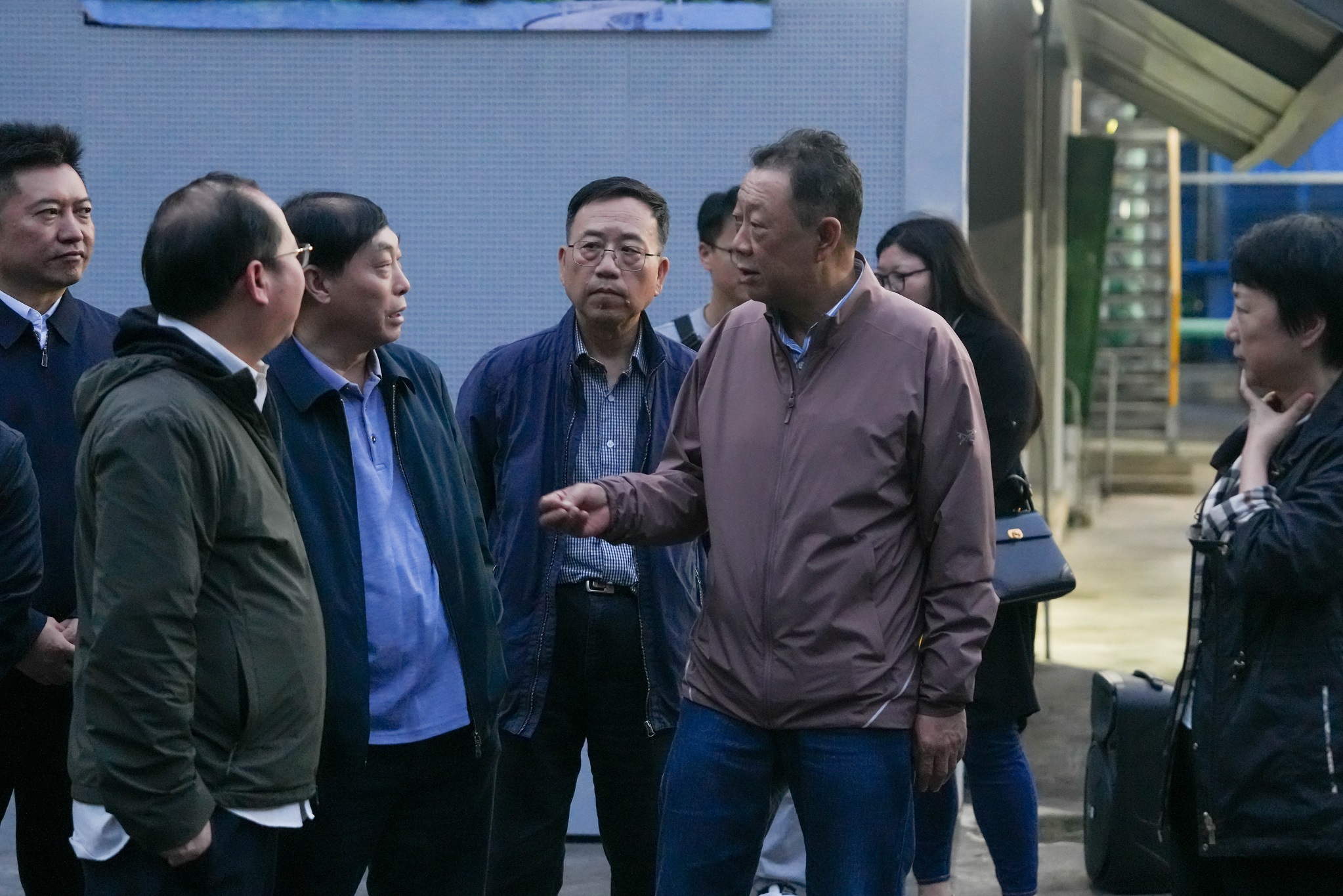 省高科協(xié)理事長，省政協(xié)黨組原副書記、副主席曲木史哈一行到川威調(diào)研(圖3)