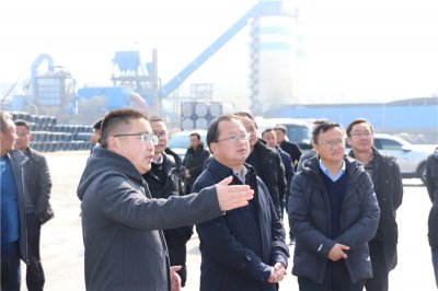 涼山州州委常委、西昌市市委書記馬輝視察通宇物流攀西（裝配建材）物流港