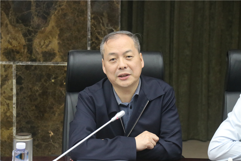 中鐵物資集團(tuán)總經(jīng)理、黨委副書記唐建勇一行到川威座談交流(圖3)